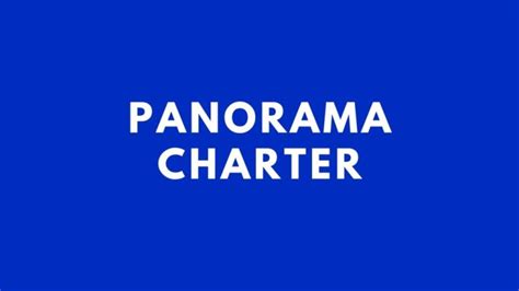 Panorama charter portal. Things To Know About Panorama charter portal. 